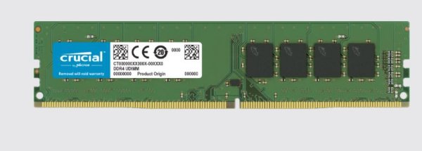 זיכרון לנייח Crucial 8GB DDR4 3200Mhz CL22 1.2V | PC SQUAD