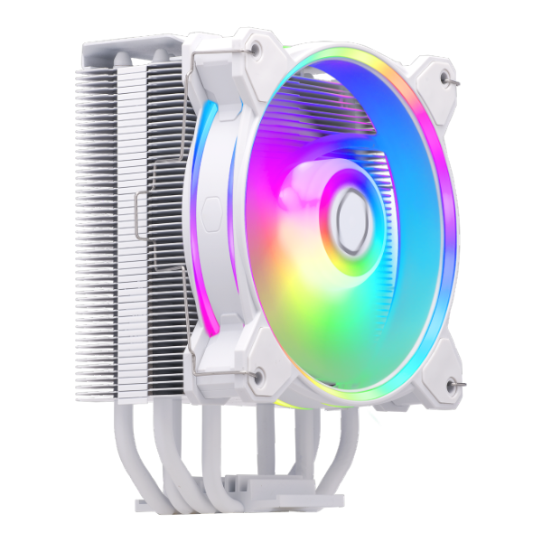 קרור אוויר Cooler Master Hyper 212 HALO White ARGB up to 210W TDP | PC SQUAD