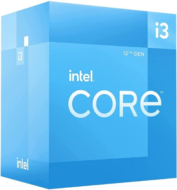 מעבד דור 12 Intel i3-12100 Box with Fan up to 4.3Ghz lga 1700 | PC SQUAD