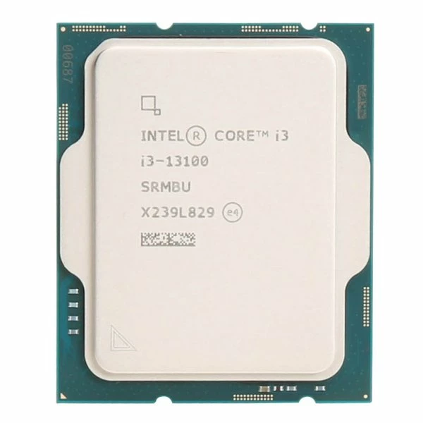 מעבד INTEL I3-13100 Tray no fan 4 cores up to 4.5 Mhz LGA1700 | PC SQUAD