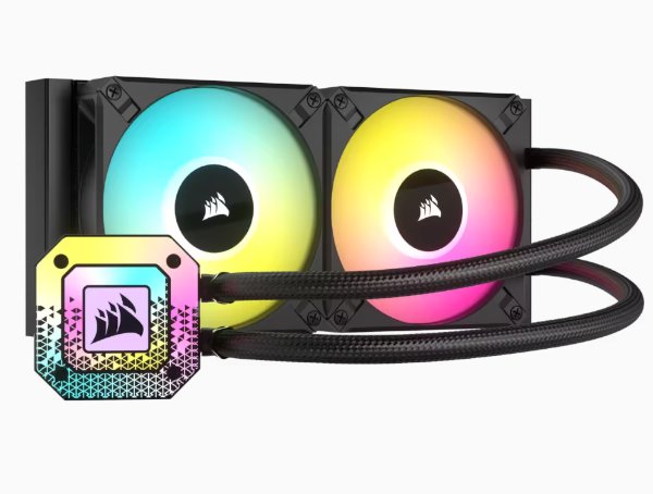 קרור נוזלי Corsair iCUE H100i ELITE CAPELLIX XT Liquid CPU Cooler | PC SQUAD