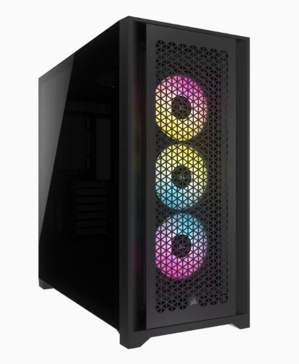 מארז Corsair iCUE 5000D RGB AIRFLOW Mid-Tower 3x AF120 RGB ELITE | PC SQUAD