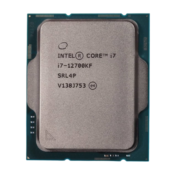 מעבד דור 12 INTEL I7-12700KF Tray 12 Cores 5Ghz NO GPU NO FAN | PC SQUAD