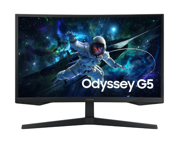 מסך קעור SAMSUNG G5 G55C Odessey 27 1ms QHD 165Hz FreeSync | PC SQUAD