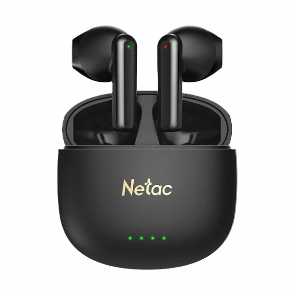 אוזניות NETAC LK35 Bluetooth 5.3 Up to 6Hrs Play Black Stereo | PC SQUAD