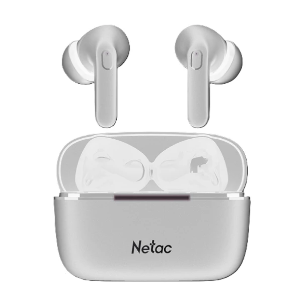 אוזניות NETAC LK65 Bluetooth 5.3 Up to 5.5Hrs Play White Stereo | PC SQUAD