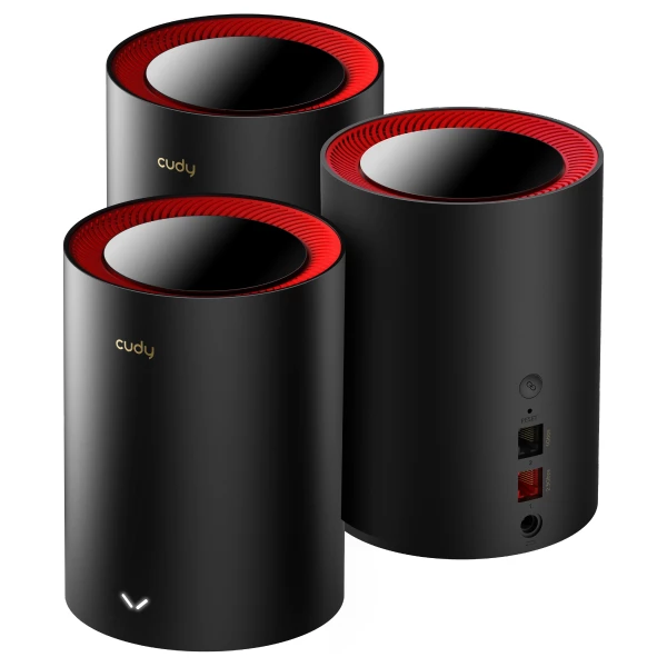 מגדיל טווח Cudy AX3000 Dual Band Wi-Fi 6 Mesh System M3000 3Pack | PC SQUAD