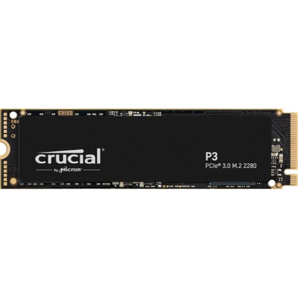 דיסק פנימי Crucial P3 500GB PCIe NVME 3.0 3D Nand Up To 3500MB/s | PC SQUAD