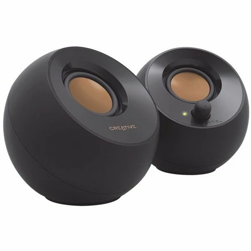 רמקולים למחשב Creative Pebble 2.0 Black USB powered Black | PC SQUAD