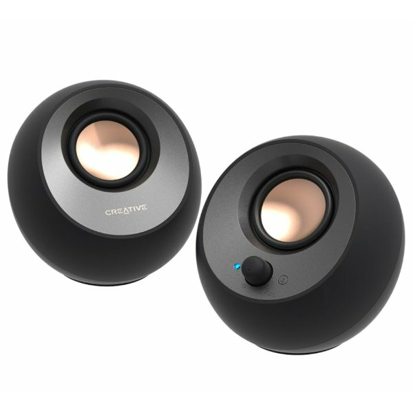 רמקולים למחשב Creative Pebble V3 2.0 8W RMS PEAK BT 5.0 USB power | PC SQUAD