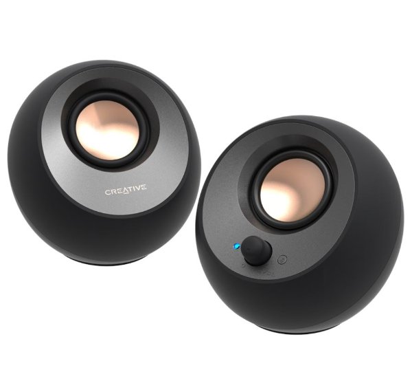 רמקולים למחשב Creative Pebble V3 2.0 8W RMS PEAK BT 5.0 USB power | PC SQUAD