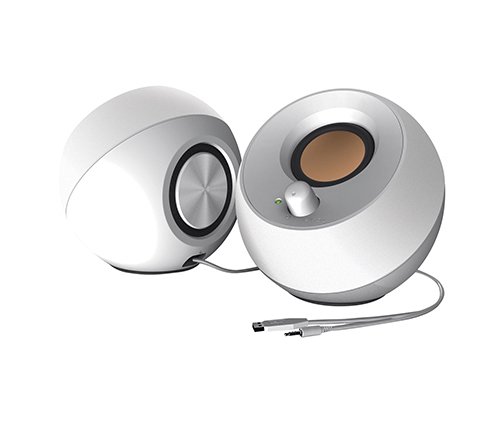 רמקולים למחשב USB powered White  Creative Pebble | PC SQUAD