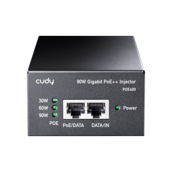מזרק Cudy 90W Gigabit PoE Injector Adapter up to 100 Meters | PC SQUAD