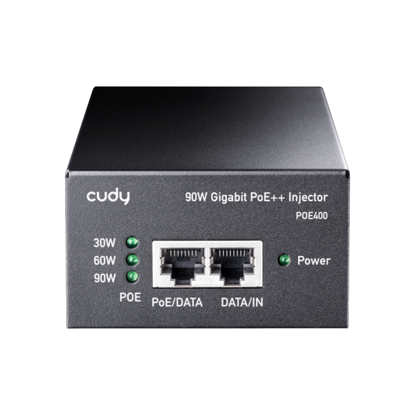 מזרק Cudy 90W Gigabit PoE Injector Adapter up to 100 Meters | PC SQUAD