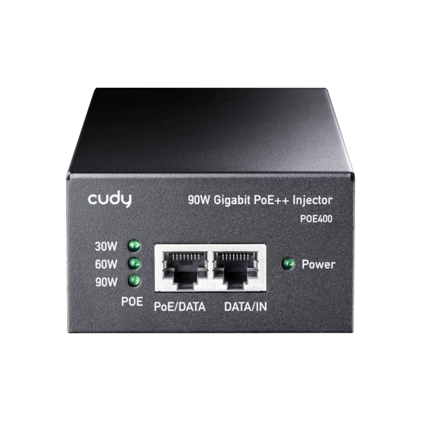 מזרק Cudy 90W Gigabit PoE Injector Adapter up to 100 Meters | PC SQUAD