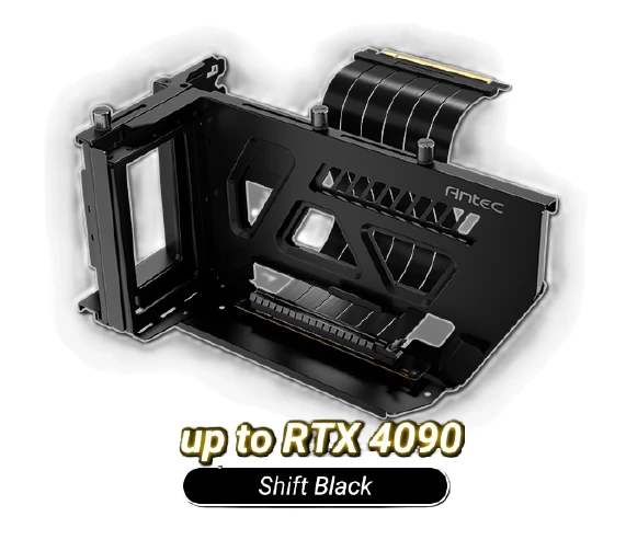 תופסן אנכי Antec Shift Vertical GPU Bracket incl PCIE4.0 riser | PC SQUAD