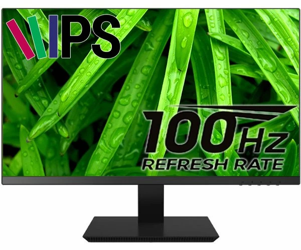 מסך Solid H2391P FHD 23.8 IPS 5Ms VGA HDMI frameless 100Hz Black | PC SQUAD