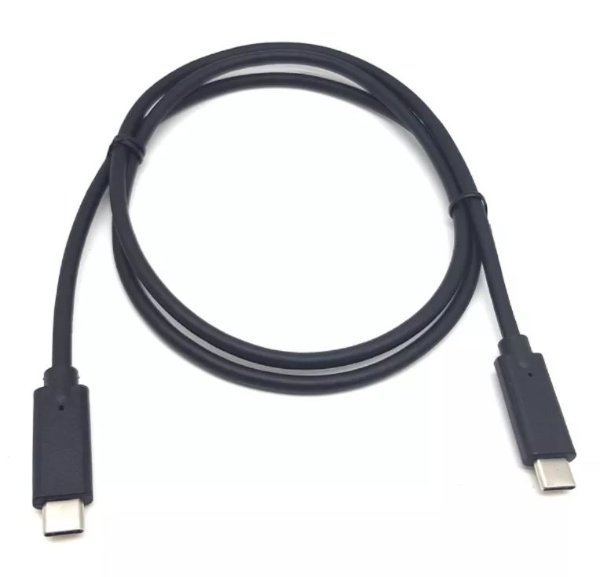 כבל טעינה ונתונים Type-C To Type-C USB 3.1 10G 1M Black | PC SQUAD