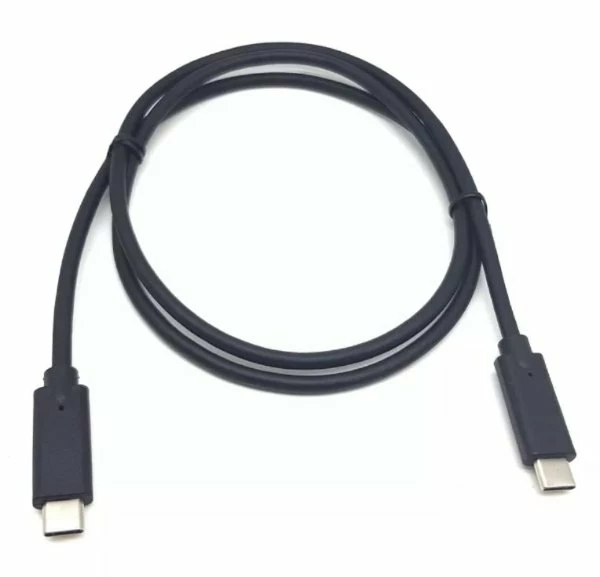 כבל טעינה ונתונים Type-C To Type-C USB 3.1 10G 1M Black | PC SQUAD