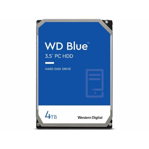 דיסק קשיח פנימי 3.5 Western Digital Blue 4TB SATA6 Gb/s 256MB | PC SQUAD