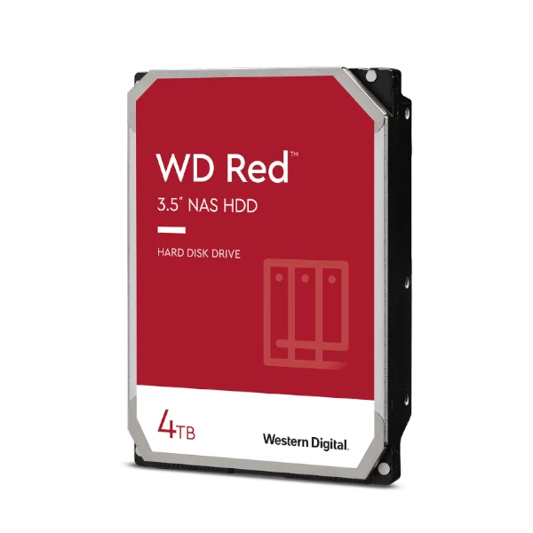 דיסק פנימי WD Red Plus NAS 4TB HDD 5400RPM 256MB Cache SATA III | PC SQUAD