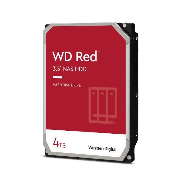 דיסק פנימי WD Red Plus NAS 4TB HDD 5400RPM 256MB Cache SATA III | PC SQUAD