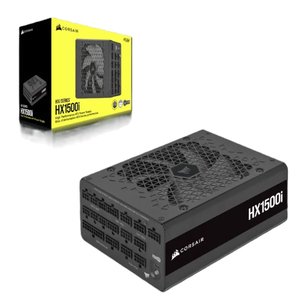 ספק CORSAIR HX1500i 80 Plus Platinium Fully Modular ATX3 Silent | PC SQUAD