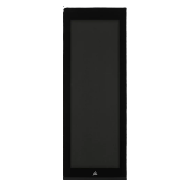 זכוכית קדמית שחור CORSAIR iCUE 5000X Tempered Glass | PC SQUAD