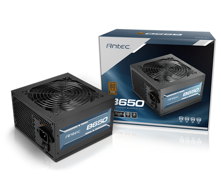 ספק כוח למחשב נייח Antec Atom B650 12cm 80plus Bronze 650w ATX | PC SQUAD