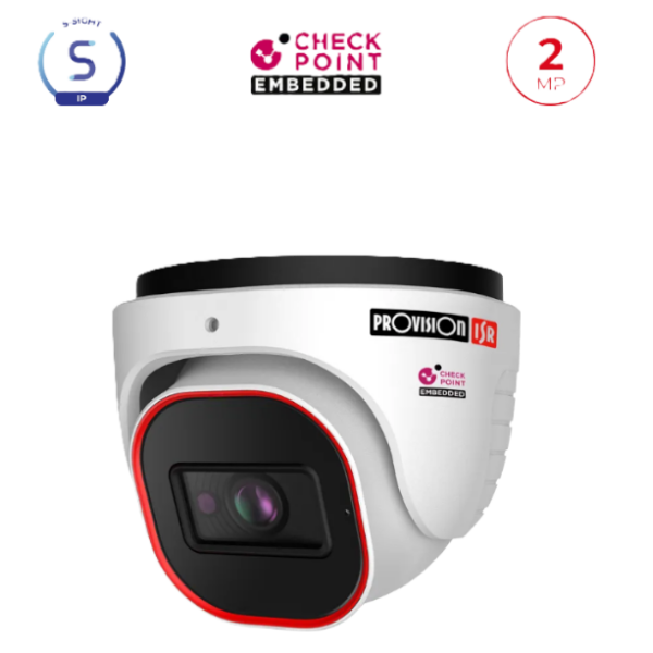 מצלמת כיפה Provision DI-320IPSN-28-V4 IP 2MP 20m IR 2.88mm | PC SQUAD