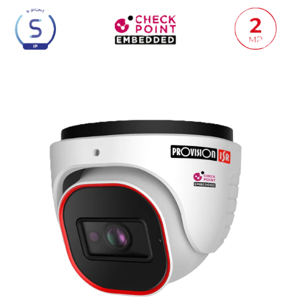 מצלמת כיפה Provision DI-320IPSN-28-V4 IP 2MP 20m IR 2.88mm | PC SQUAD