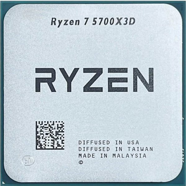 מעבד AMD Ryzen 7 5700X3D Tray no Fan no GPU Unlocked 8 Cores | PC SQUAD