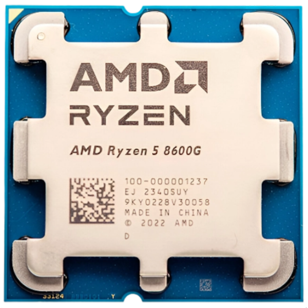 מעבד AMD ZEN 4 R5 8600G Tray no fan up to 5GHZ RADEON 760M GPU | PC SQUAD