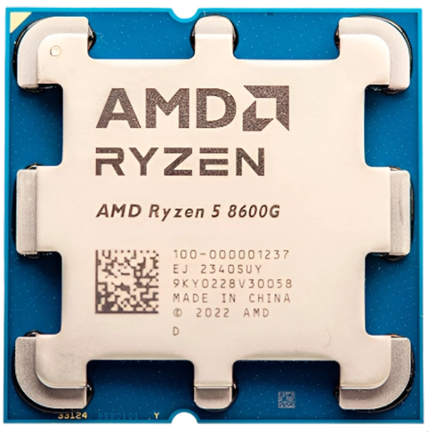 מעבד AMD ZEN 4 R5 8600G Tray no fan up to 5GHZ RADEON 760M GPU | PC SQUAD