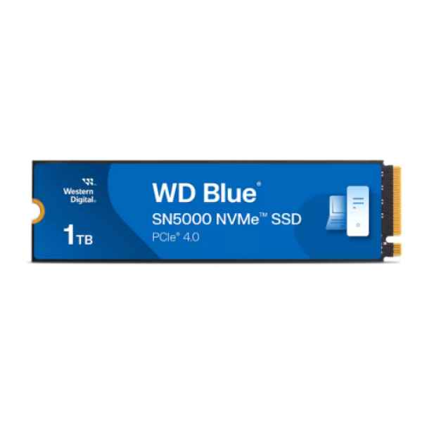 דיסק פנימי WD Blue SN5000 NVMe SSD 1TB PCIe Gen4X4 2280 | PC SQUAD