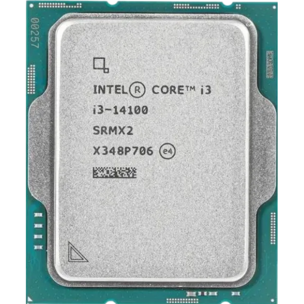 מעבד דור 14 Intel Core I3 14100 Tray no fan up to 4.7GHZ | PC SQUAD