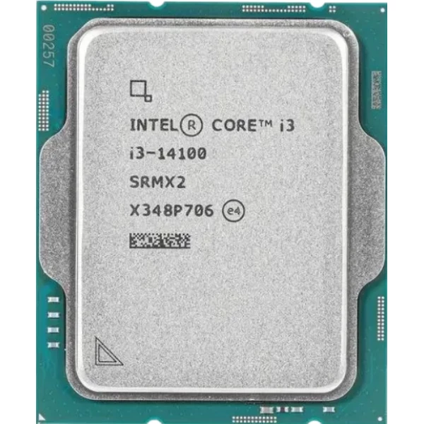 מעבד דור 14 Intel Core I3 14100 Tray no fan up to 4.7GHZ | PC SQUAD