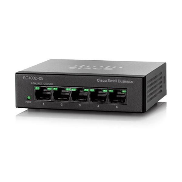 סוויץ' CISCO CBS110-5T-D-EU 5 Port SOHO Switch 1G