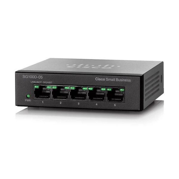 סוויץ' CISCO CBS110-5T-D-EU 5 Port SOHO Switch 1G