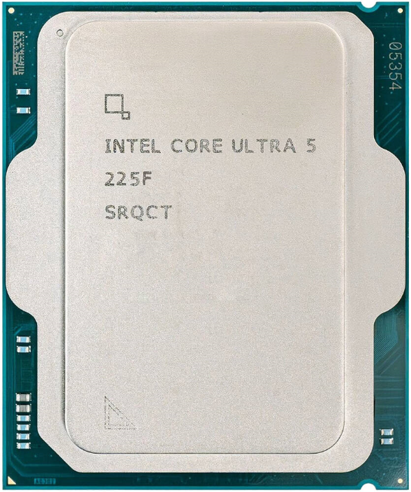 מעבד Intel Ultra 5 225F Tray No GPU Up to 4.9Ghz AI BOOST 13TOPS