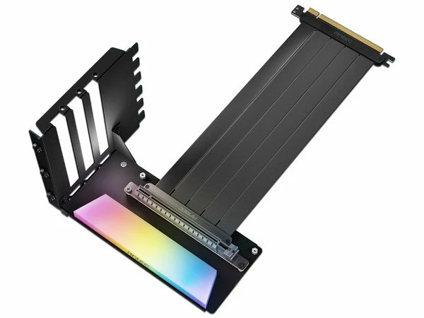 כבל ותושבת לכ. מסך Vertical GPU Bracket Black ARGB Antec