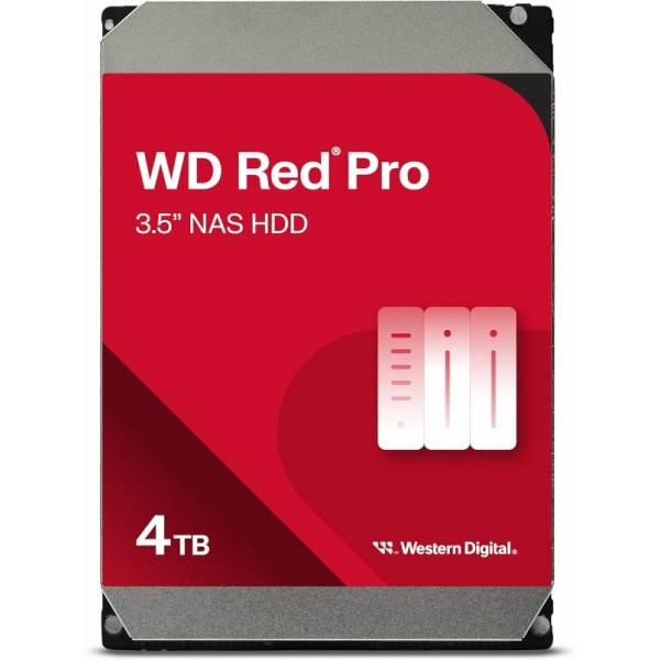 דיסק פנימי WD Red PRO NAS 4TB HDD 7200RPM 256MB Cache SATA III