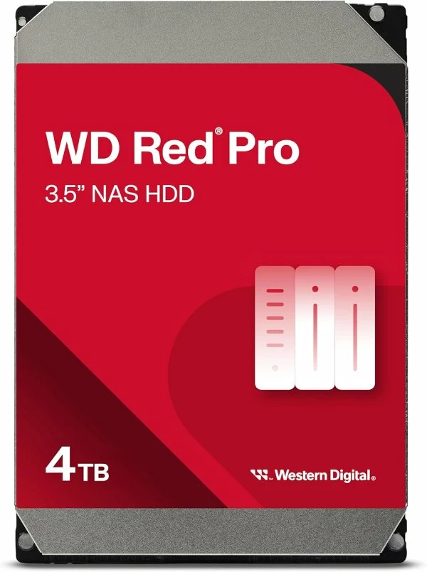דיסק פנימי WD Red PRO NAS 4TB HDD 7200RPM 256MB Cache SATA III