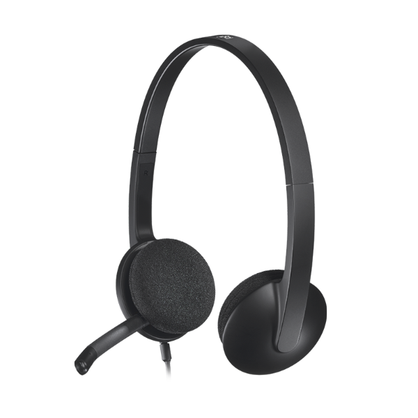 אוזניות Logitech USB Headset H340 With Microphone