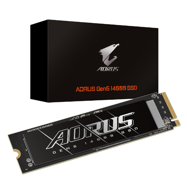 דיסק פנימי Aorus Gen5 14000 SSD 2TB PCI-E 5.0X4 NVMe 2.0