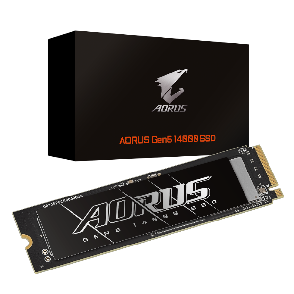 דיסק פנימי Aorus Gen5 14000 SSD 2TB PCI-E 5.0X4 NVMe 2.0