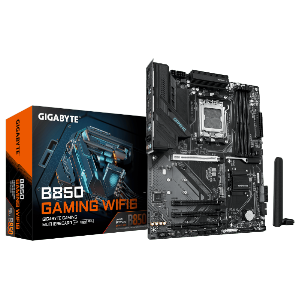 לוח אם GIGABYTE B850 GAMING WIFI 6 ATX DDR5 AM5 BT 2.5GBE LAN