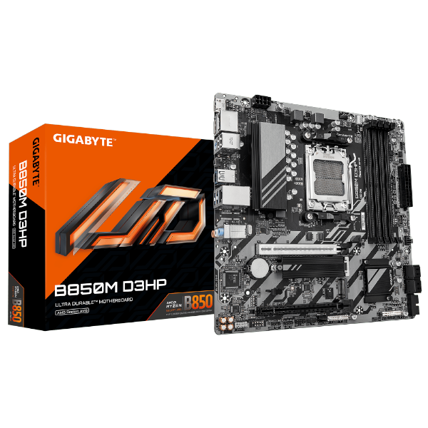 לוח אם GIGABYTE B850M D3HP MICRO-ATX DDR5 AM5 1GB LAN