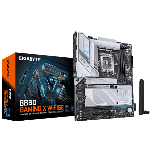 לוח למעבד דור 15 Gigabyte B860 GAMING X WIFI6E ATX 2.5GB LAN