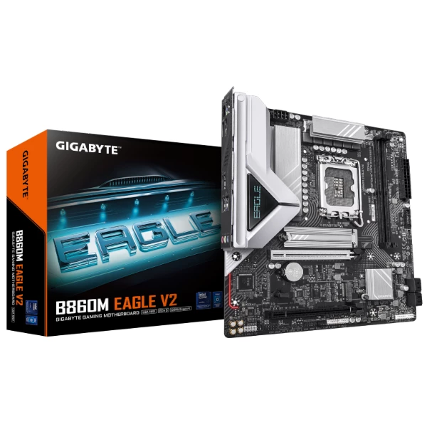 לוח לאינטל דור 15 Gigabyte B860M EAGLE Micro-ATX DDR5